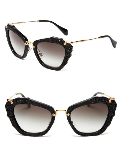 miu miu cat eye price|Miu Miu Sunglasses for Women .